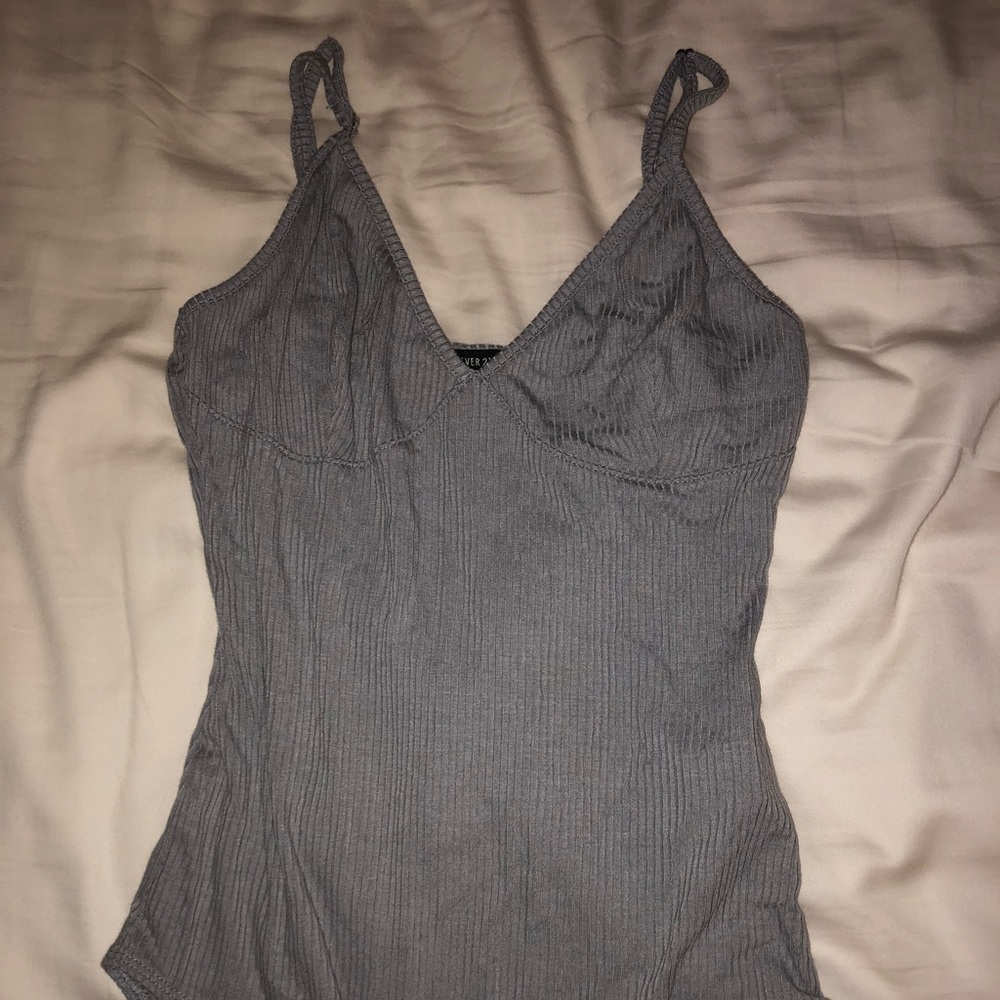 Light blue bodysuit